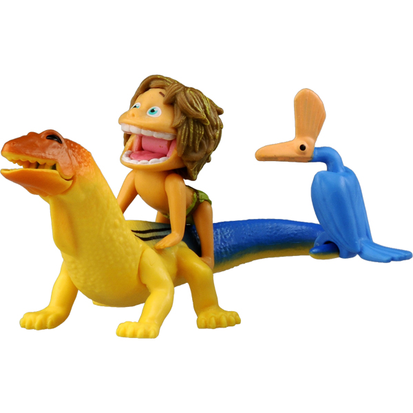 ＜イオンのキッズ通販＞ キャラクター ディズニーのアーロと少年 にぎやか恐竜コレクション スポット & リザード
