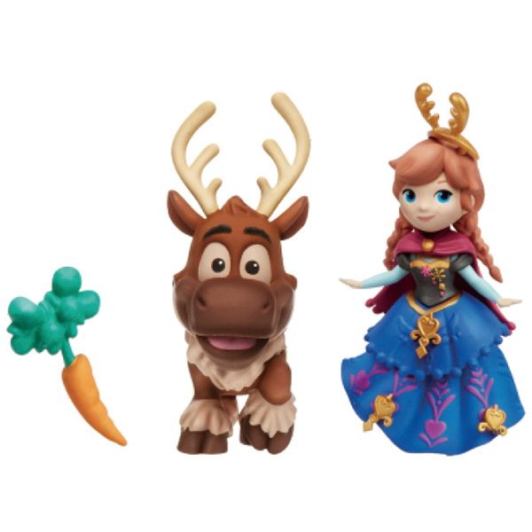 ＜イオンのキッズ通販＞ キャラクター ディズニーのアナと雪の女王 リトルキングダム アナ&スヴェン画像