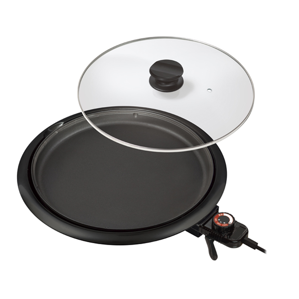 トップバリュ ベストプライス トップバリュ ベストプライス ホットプレート 丸型 Ah Bp131 ブラック 縦42x横10x高さ41 6cm ホットプレート グリル鍋 イオンスタイルホーム ネット通販限定情報